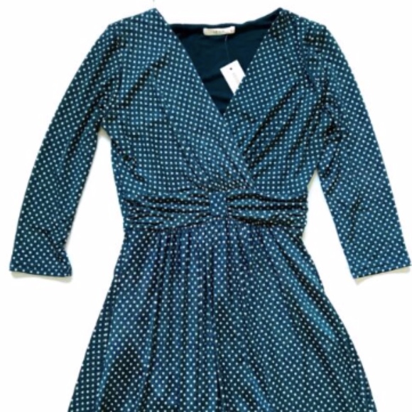 Le Lis Dress Roxy Textured Knit Fit & Flare XS - Picture 2 of 7